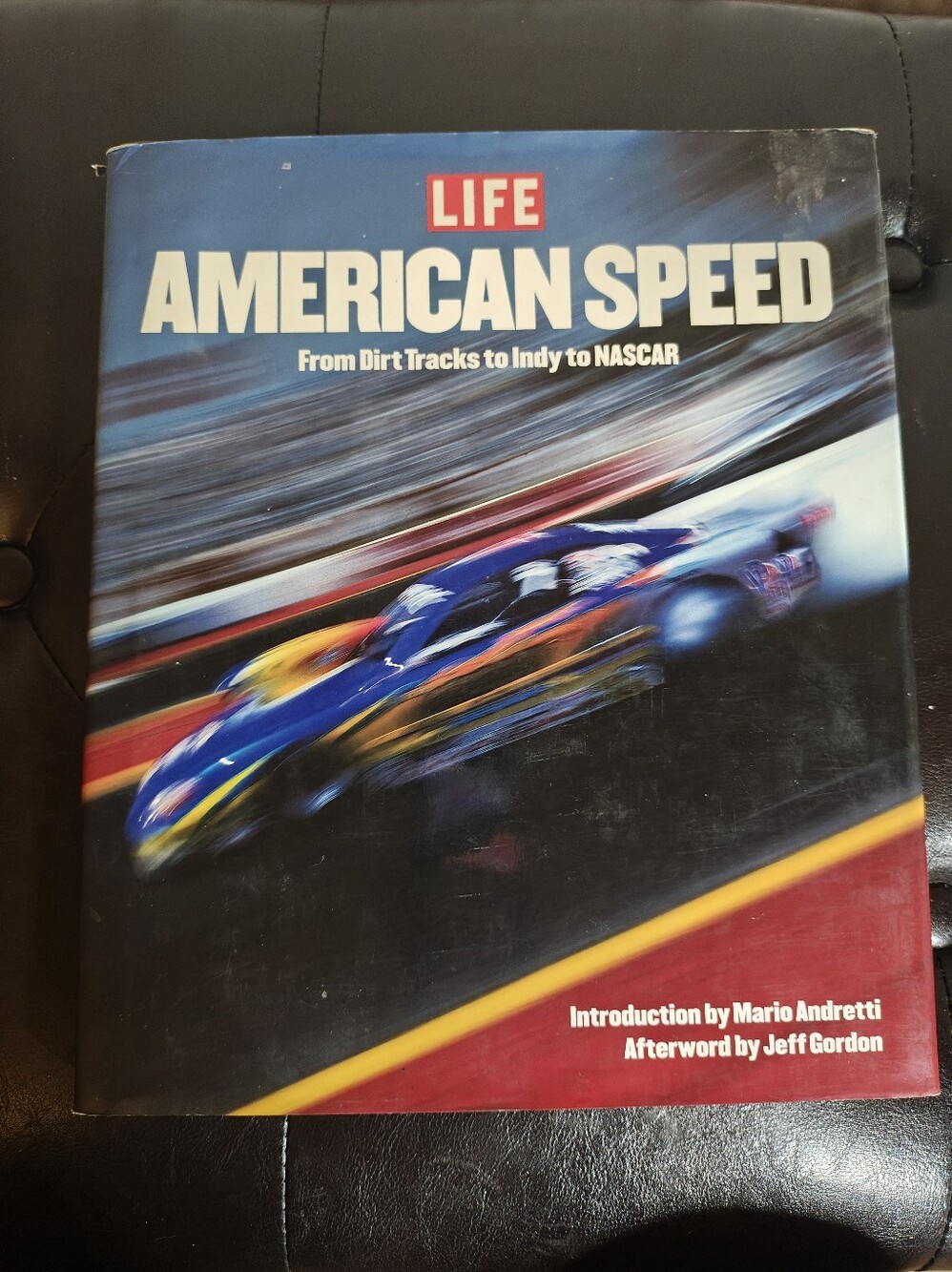 LIFE AMERICAN SPEED Hardcover Book - Blue, Red, Yellow Cover